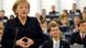 German Chancellor Angela Merkel delivers her statement at the European Parliament in Strasbourg