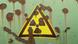 Radiation warning sign